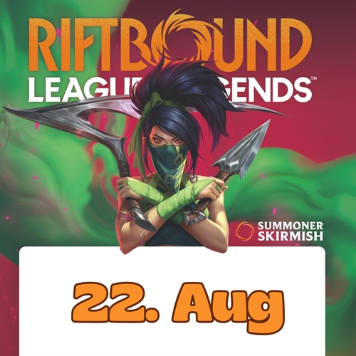 Summoner Skirmish - AUGUST - d. 22. August kl.10:30 - Riftbound - Aarhus billet